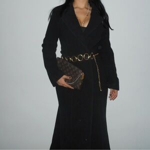 🌷Classy Trench long woollen coat🎀